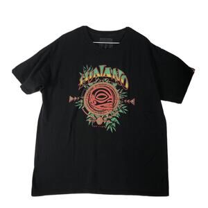 Hinano Tahiti Tshirt Men’s Hawaiian Surfriding Tee Black Graphic shirt Sz-Large